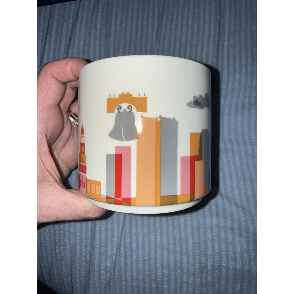 Starbucks NEW Philadelphia 14oz Coffee Tea Mug -You are Here collection - No Box